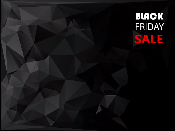 黑色星期五促销题词设计模板图片下载