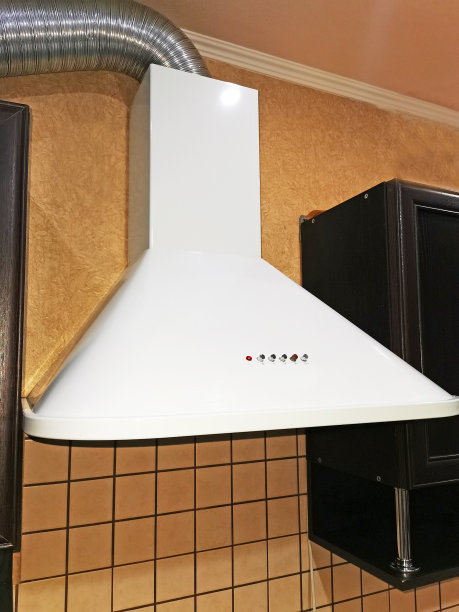 关闭厨房金属排气扇上的按钮图片下载