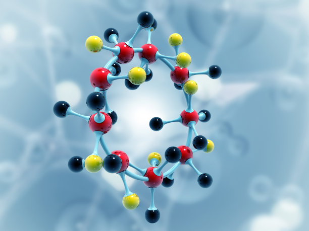科学背景下的分子图片下载