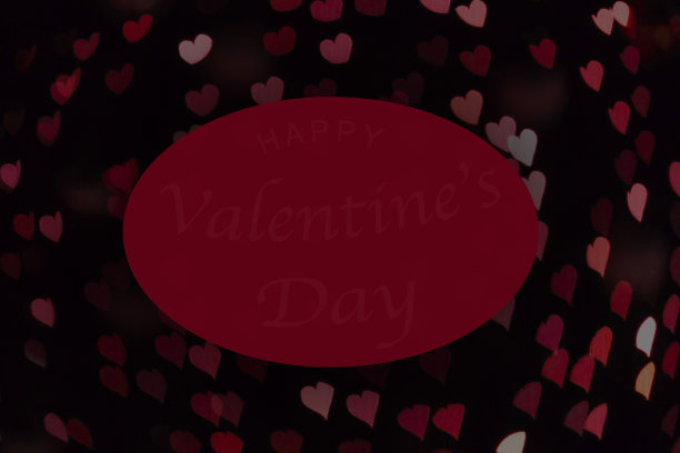 情人节快乐，粉红色的心图片下载