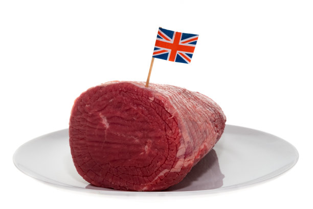 上等英国牛肉图片下载