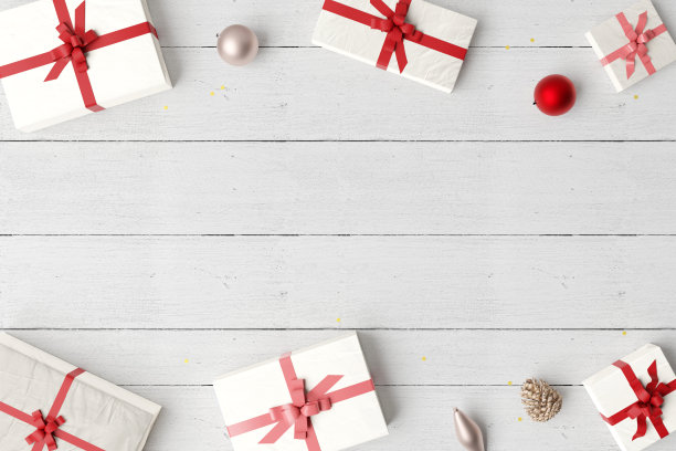 圣诞节和节日的概念背景。图片下载