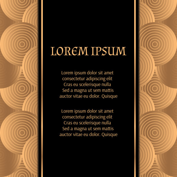 几何豪华背景向量。现代圆御图案卡模板。春节设计节日派对邀请，美容spa概念，婚礼，保存日期，生日，周年纪念。图片下载