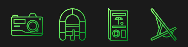 定线旅游宣传册摄影漂流相机图片下载