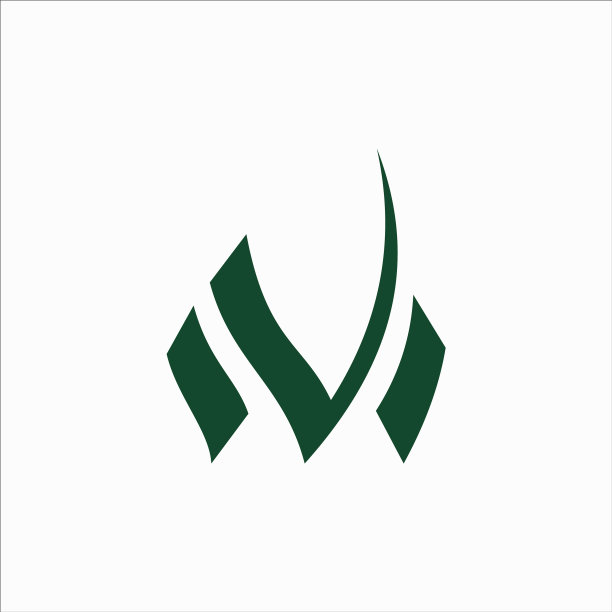 首字母MV或VM标志设计模板图片下载
