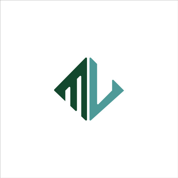 首字母MV或VM标志设计模板图片下载