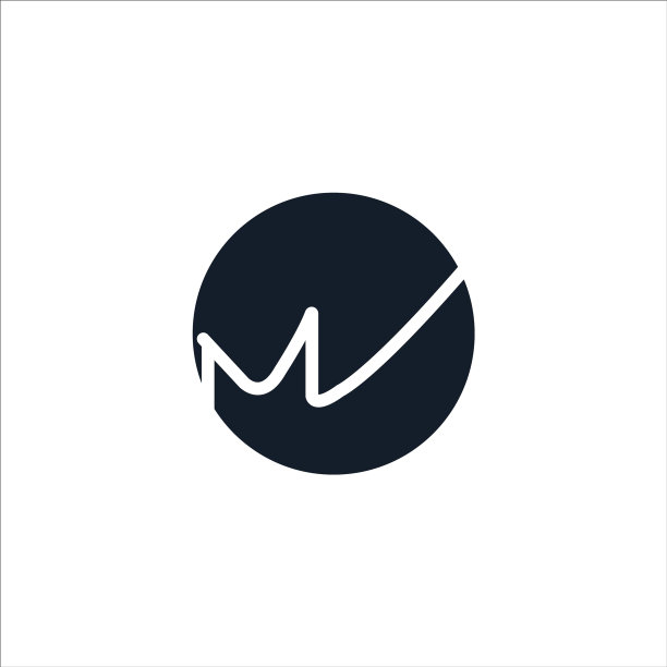 首字母MV或VM标志设计模板图片下载