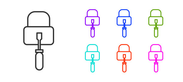 黑线开锁器或用于锁的开锁器图片下载