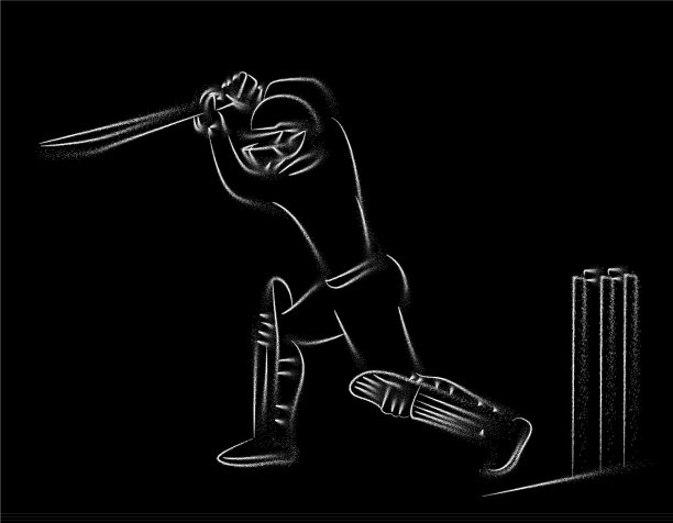 概念击球手打板球锦标赛图片下载