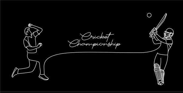 抽象的彩色图案与击球手和投球手图片下载