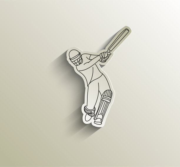 概念击球手打板球锦标赛图片下载