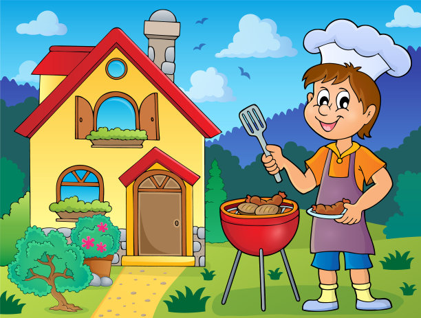 烧烤主题形象3图片下载