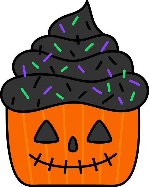 万圣节蛋糕图片下载