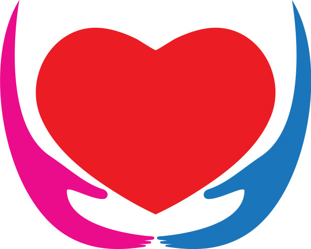 心标志模板图片下载