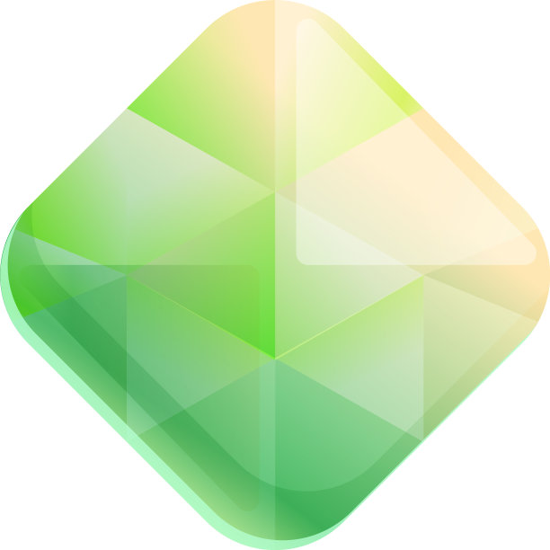 岩石宝石图标卡通风格图片下载