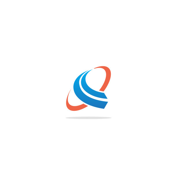 抽象曲线科技商业logo图片下载