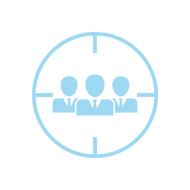 目标人的象征。图片下载