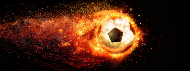 艺术抽象足球图片下载