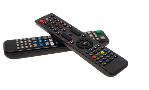 电视遥控器孤立图片下载