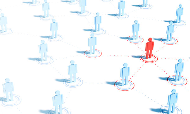 3d渲染图像的一组人。传播一种疾病的社会观念。全球大流行的概念。传染病的概念。图片下载