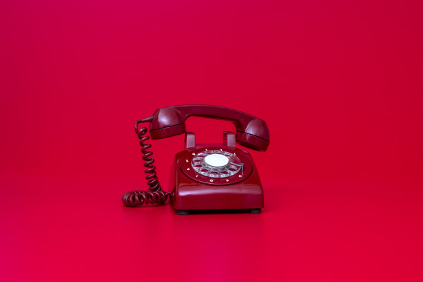 旧的红色电话图片下载
