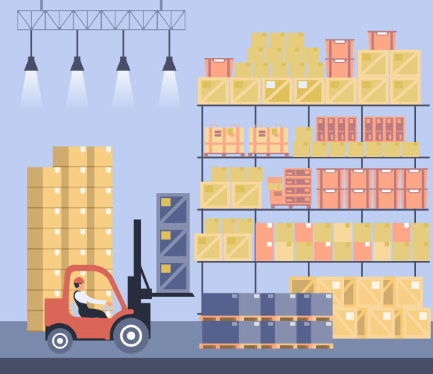 零售交付仓库图片下载