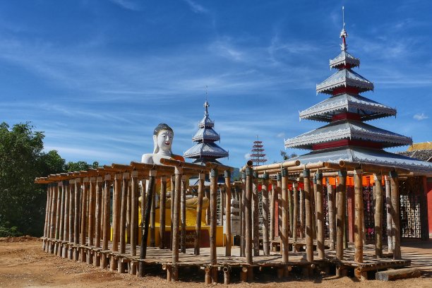 泰国佛像在日本的环境。图片下载