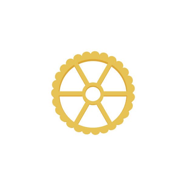 马车轮子或Rotelle。矢量股票插图孤立在白色背景图片下载