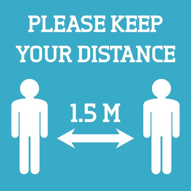 社会距离向量图片下载