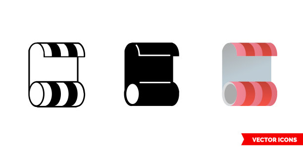 壁纸图标3种类型隔离标志图片下载