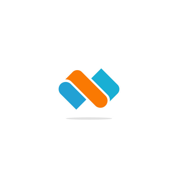 彩色抽象形状公司Logo图片下载