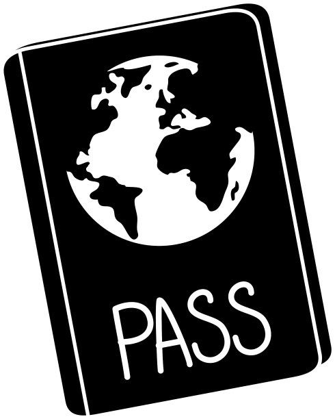 夏季旅游和假期护照身份证图片下载