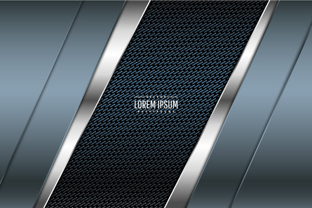 金属蓝技术背景图片下载