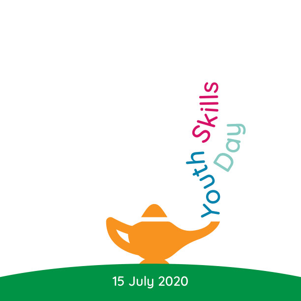 为庆祝世界青年技能日而设计图片下载