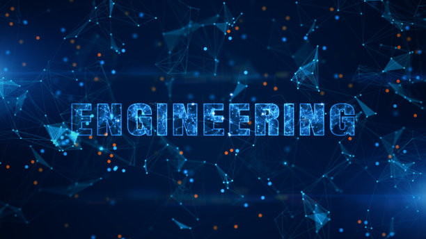 工程文本，技术数字数据连接，未来抽象背景。图片下载