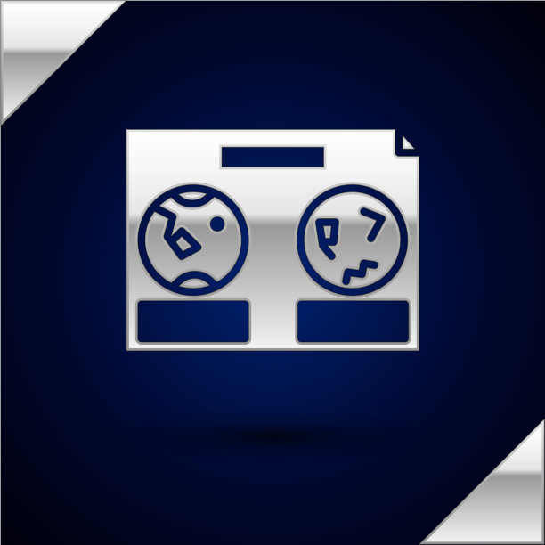 银色天体图夜空图标图片下载