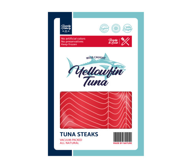 矢量金枪鱼包装设计图片下载