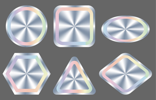 全息图套件套装束不同形状图片下载