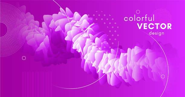 3d运动流体形状粉色动态图片下载