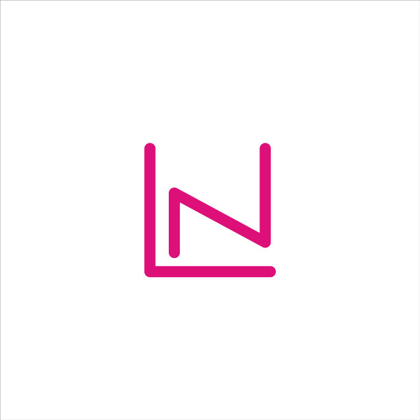 字母LN或NL标志设计模板图片下载
