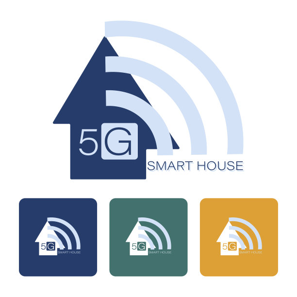5g lte智能家居标志web图标使用图片下载