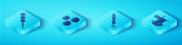 将等长的肉丸放在木棍苹果上图片下载