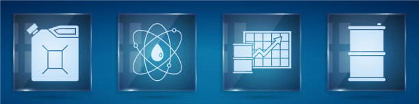 设定汽油原子油的价格图片下载