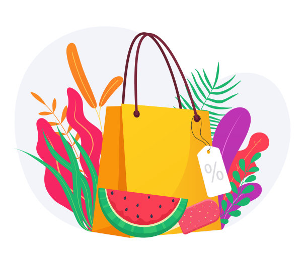 季节性销售横幅折扣模板图片下载