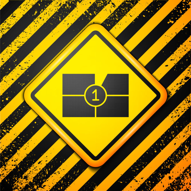 黑色老电影电影倒计时画面孤立图标图片下载