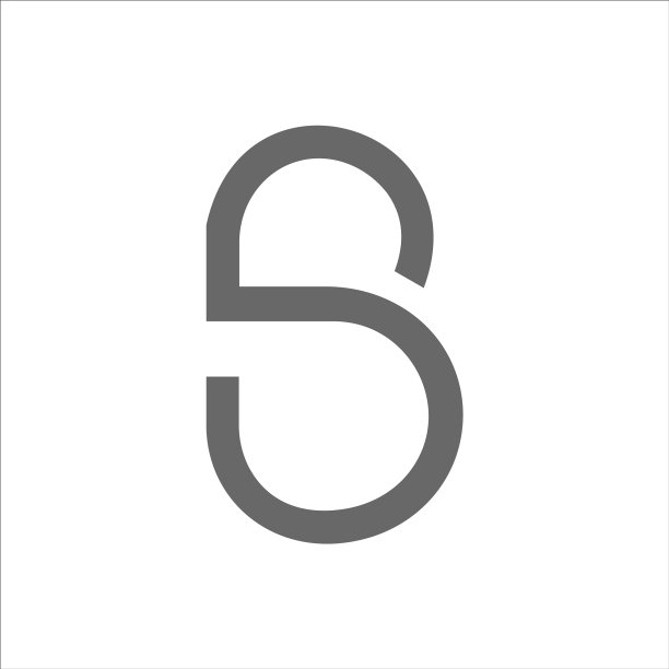 SB或BS字母标志设计模板图片下载