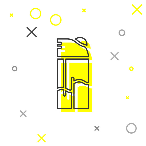 灰色线较浅的图标孤立在白色图片下载