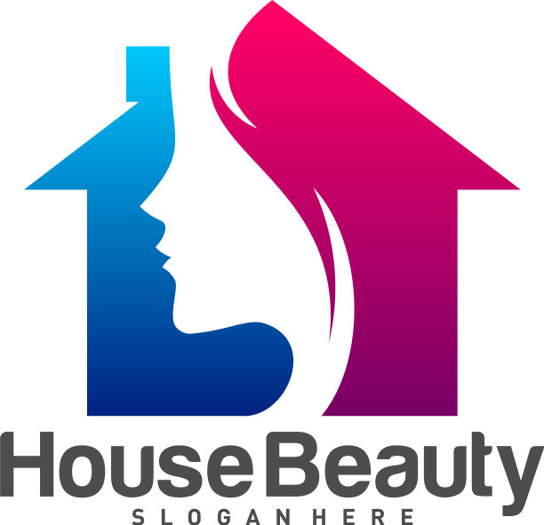 家居美容标志设计模板图标符号图片下载