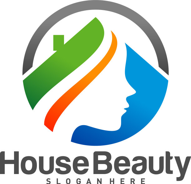 家居美容标志设计模板图标符号图片下载