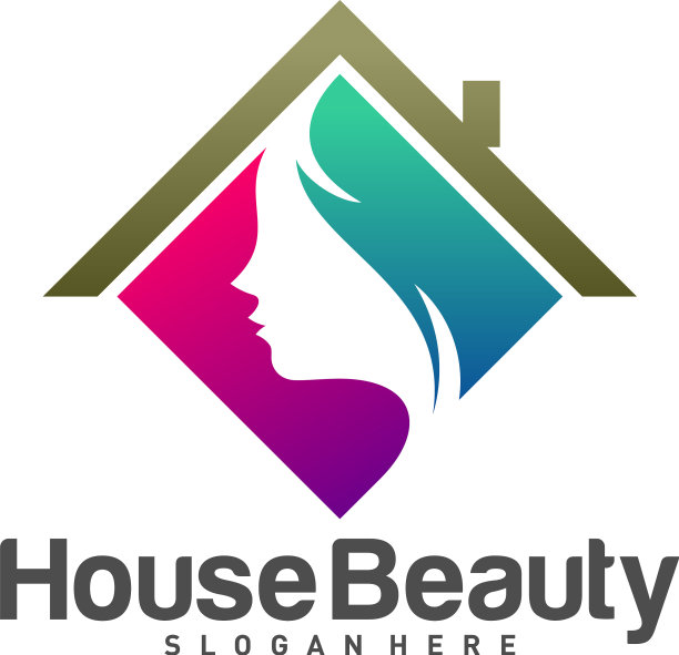 家居美容标志设计模板图标符号图片下载